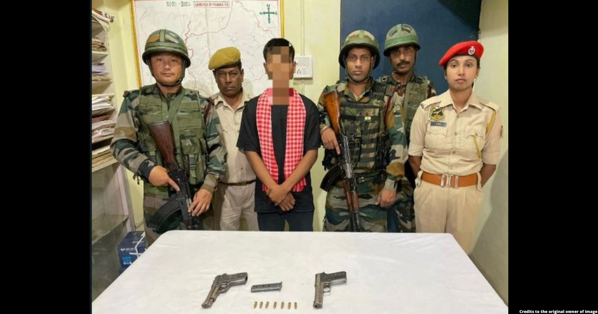Assam: 2 active DNLT cadres apprehended, arms seized